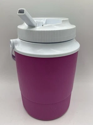 Jarra enfriador de agua Rubbermaid Gott bebida 1/2 galón rosa 1502 Foto 1 de 4