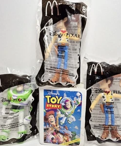Disney Pixar Toy Story Buzz Lightyear & Woody McDonald's Happy Meal Toys 2005 - Picture 1 of 21