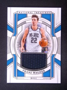 2024-25 Panini National Treasures Franz Wagner Franchise Jersey GU Patch /99 - Bild 1 von 2