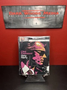 Dirty Harry Limited Edition Steelbook (4K UHD Blu-ray+Digital) Factory Sealed - Picture 1 of 9