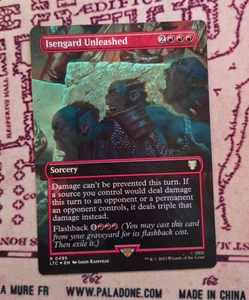 MTG Foil Isengard Unleashed Lord of the Rings Tales of Middle Earth NM - Picture 1 of 1