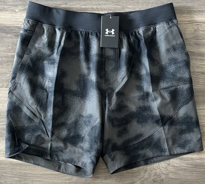 Under Armour UA Unstoppable Fitted Knit Shorts Black 1370378 Men's Size M NWT - Image 1 of 4