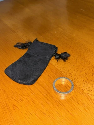 Anillo espaciador corazones cromados 6 mm tamaño 9 Foto 1 de 4