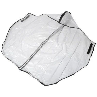  Bag Rain Cover PVC Trolley Rain Cover Rain Hood  Windproof Translucent 3955 - Image 1 of 4