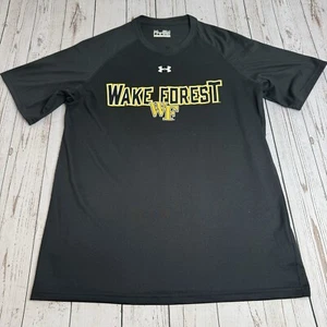 Under Armour Heat Gear Wake Forest Demon Deacons Graphic T Shirt Mens Small - Picture 1 of 8