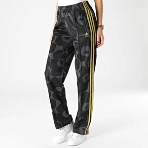 Adidas X Marimekko Women's  track pants Floral Black H20411  size  XS / XS-S - Picture 1 of 12