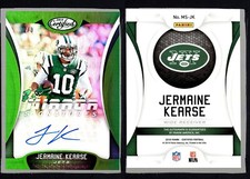 2018 Certified Signatures Mirror Green #50 Jermaine Kearse 2/3 A19 083
