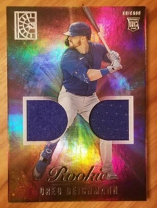 Greg Deichmann RC 2022 Capstone Luxury Suite Rookie Dual Materials Baseballkarte - Bild 1 von 2