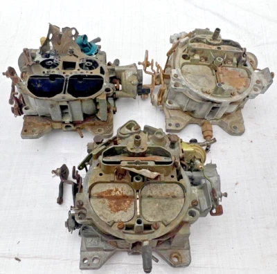 Carburador Quadrajet Rochester para camioneta Chevy GMC y lote de 4 carbohidratos de barril Foto 1 de 4