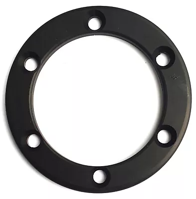 Steering Wheel Horn Button Surround Trim Ring Black Aluminium 74mm PCD - Image 1 of 4