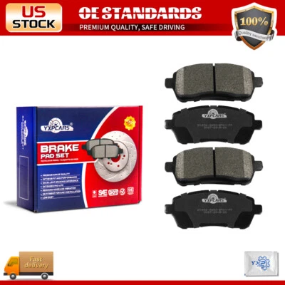 Pastillas de freno de cerámica de disco delantero para Ford Fiesta Mazda 2 2011 2012 2013 2014 Foto 1 de 4