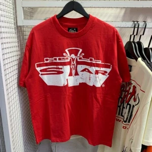 Rock T-shirt Men's Tee Size Short Sleeve Shirt New Top Cotton Studios Star Logo - Picture 1 of 7