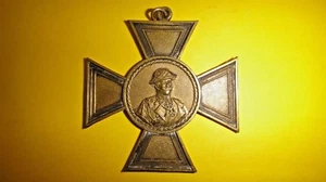 rare antique WWI german prussian ? cross medal pendant - Picture 1 of 12