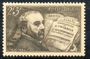 STAMP / TIMBRE FRANCE NEUF N° 542 ** EMMANUEL CHABRIER 