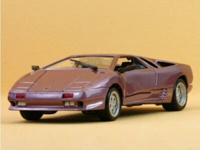 LAMBORGHINI Diablo - purplemetallic - MotorMax 1:24 - Immagine 1 di 2