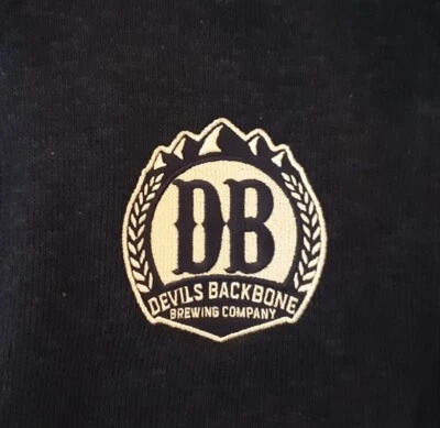 Chaleco Devils Backbone Brewing Company Patagonia Negro Sin Mangas Extra Grande Foto 1 de 3