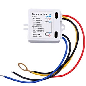 120V/240V on off Touch Switch with Surge Absorber for LED Lamp - Picture 1 of 12