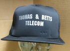 Vtg Thomas & Betts Telecom Snapback Ad Trucker Style Hat -SHL17-2