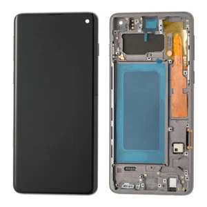 OEM OLED Display LCD Touch Screen Replacement For Samsung Galaxy S10 G973 Black - Picture 1 of 8
