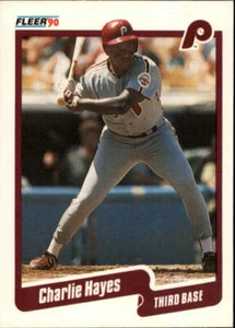1990 Charlie Hayes Fleer Baseball Card #558 - Picture 1 of 2