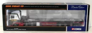 Corgi 1/50 Scale Truck CC13207 - DAF XF Space Cab & Flatbed Trailer - Stobart - Picture 1 of 6