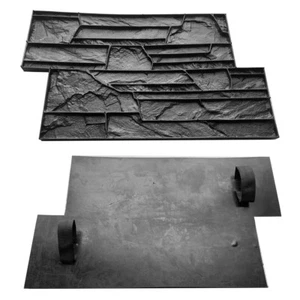 Stone Decorative Polyurethane stamp "Colorado" for plaster and concrete walls - Picture 1 of 6