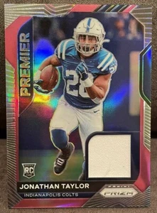 RARE PINK🔥 JONATHAN TAYLOR RC🔥 2020 Prizm Premier PINK BORDER Jersey Patch - Picture 1 of 2