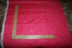 Road Trip Twenty Pink Alison Glass Andover Fabric Cotton 1 Yd+ 1x 43 W Fast Ship - Picture 1 of 3