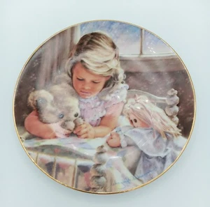 Vintage 1987 Plate "Our Father" by Abbie Williams 1st issue in The Lord's Prayer - Picture 1 of 2
