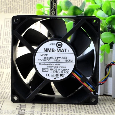 NMB 3615ML-04W-B76 Fan 12V 1.6A 4pin 90*90*38mm Case Cooling Fan - Image 1 of 4