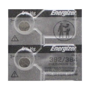 2 ENERGIZER 392 384 192 SR41SW LR41 AG3 V384 V392 D384 D392 280-13 Watch Battery - Picture 1 of 2