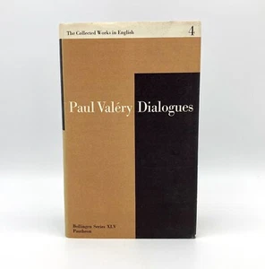 Paul Valery - Dialogues. Collected Works Volume 4. Bollingen. Paul Rand Design - Picture 1 of 3