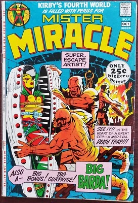 Mister Miracle #4 VG 4.0 (DC 1971) ~ 1st Appearance of Big Barda! ✨ - Image 1 of 2