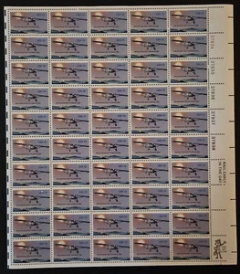 US Scott # 1710 - Sheet of 50 Stamps - Transatlantic Flight - 13 cent - MNH - Picture 1 of 1