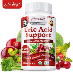 Uric Acid Support-Cleanse & Detox,Joint & Kidney Supplement,Balance,Liver Health - Picture 1 of 12