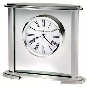 645-774 HOWARD MILLER QUARTZ TABLE CLOCK "GLENMONT" 645774 NEW - Picture 1 of 7