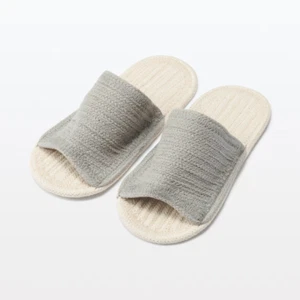 Muji Cotton Room Sandalen Open Toe grau Japan neu Schuhe Sandalen Größe wählbar - Bild 1 von 7