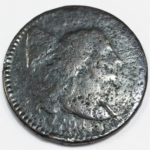 1794 Liberty Cap Flowing Hair Large Cent Beautiful Coin Rare Date Cover