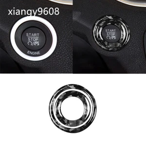 Forged Carbon Ignition Switch Trim for Dodge Challenger Charger Durango 300C 15+ - Picture 1 of 10