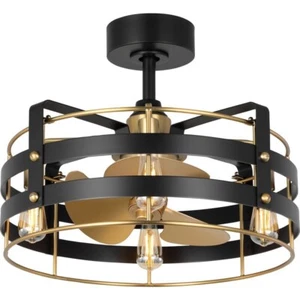 Progress Lighting P250120-31M-WB Sewell - 3 Blade Ceiling Fan with Light - Picture 1 of 4