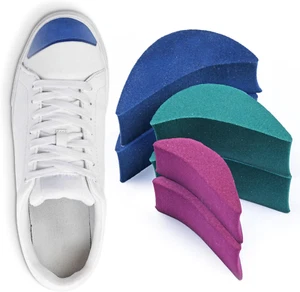 3 Sizes Pack Shoe Fillers for Too Big Shoes Men/Women Toe Cushion Insert to Make - Picture 1 of 12