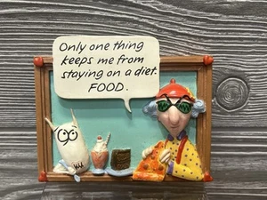 MAXINE Hallmark Fridge Magnet Resin Funny Humorous 4” X 3” - Picture 1 of 4