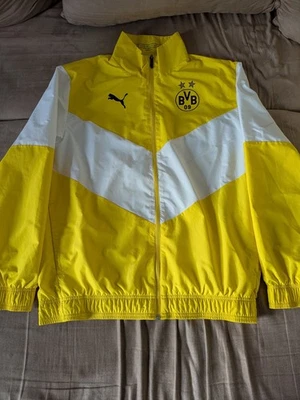 BVB Borussia Dortmund Prematch Jacke Gr L Puma sehr guter Zustand - Bild 1 von 4