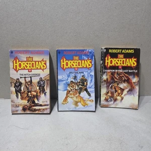 The Horseclans Robert Adams Books 9,10,11 1984 Paperback Futura The Coming of - Picture 1 of 4