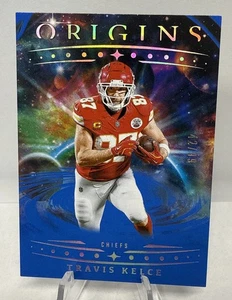 2025 Panini Origins - Travis Kelce, Travis Kelce #3 Blue 42/99 - Bild 1 von 2