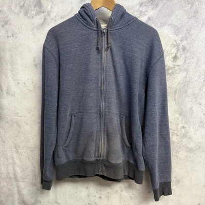 Sudadera con capucha vintage J Crew para hombre grande descolorida doble cepillado polar Y2K Foto 1 de 4