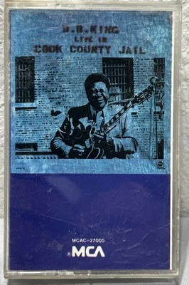 B.B. King Cassette: Live In Cook County Jail MCA 1980 Tested - Image 1 of 4