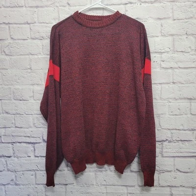 Vintage Par Four Sportswear Sweater Mens XL Golf Grandpacore Soft Arm Stripes - Image 1 of 4