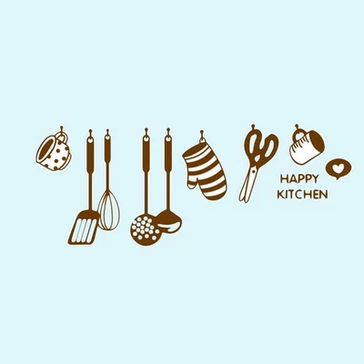  Adesivo Per Muro Decorazioni Da Parete Cucina Arredamento Carino Della Camera - Image 1 of 4