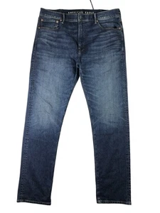 American Eagle Flex Original Straight Herren 38x36 Blau Stretch Denim Jeans - Bild 1 von 11